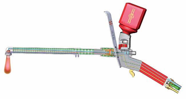 Sistema Castolin Castodyn DS8000 con Lancia SF