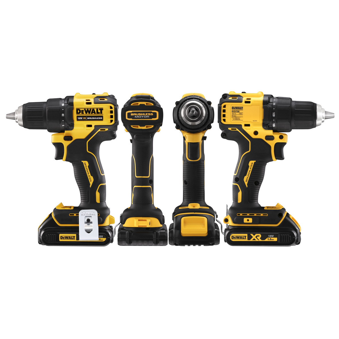 DEWALT DCD709B avvitatore a percussione compatto a batteria